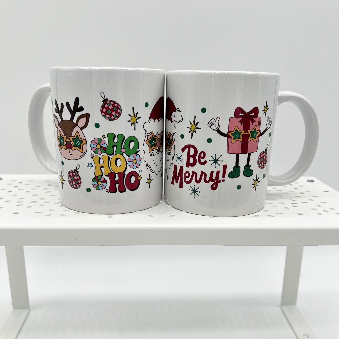 Festive Ceramic Mugs