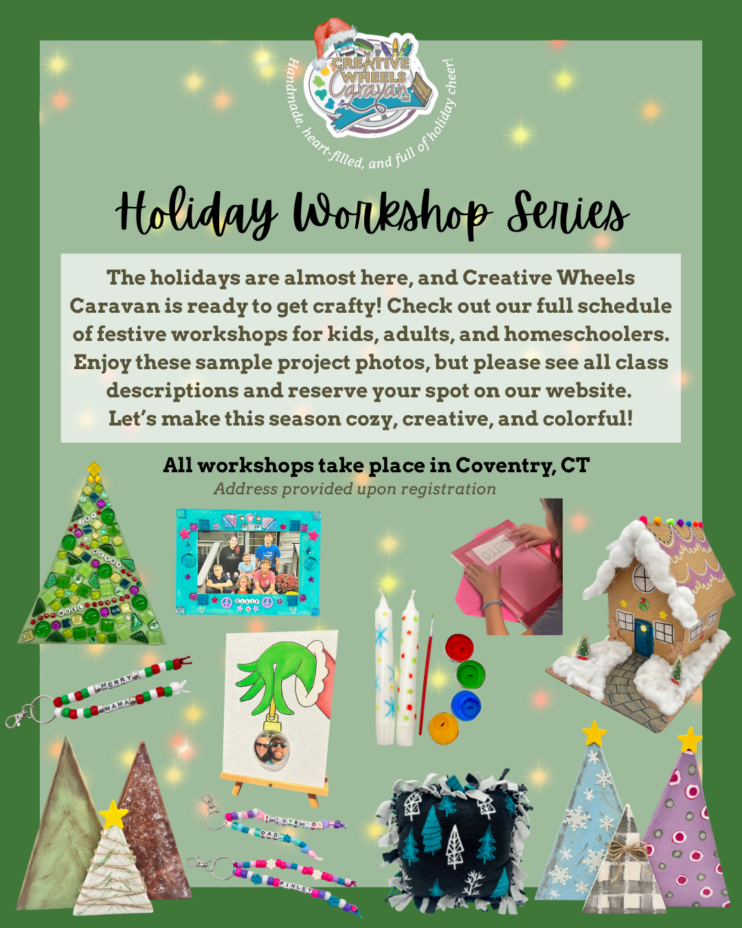 CWC: Holiday Workshops!