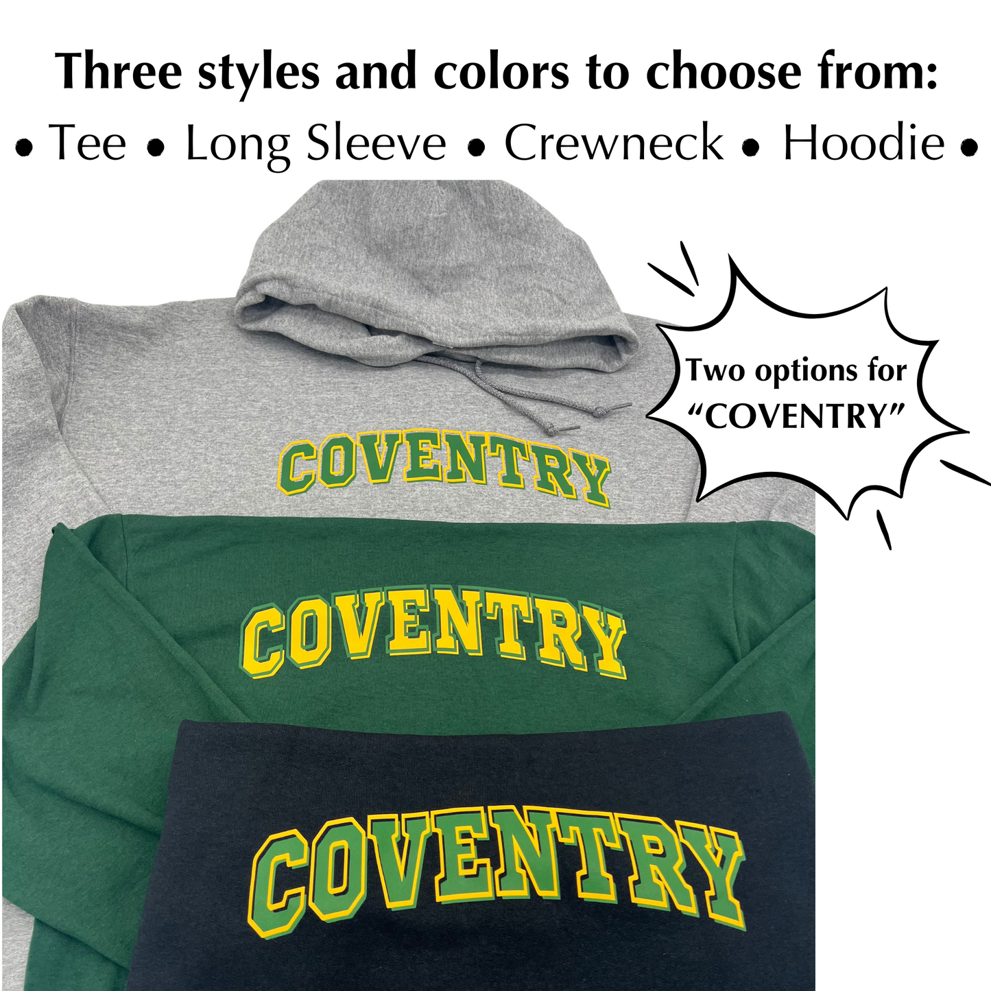 Adult COVENTRY Apparel