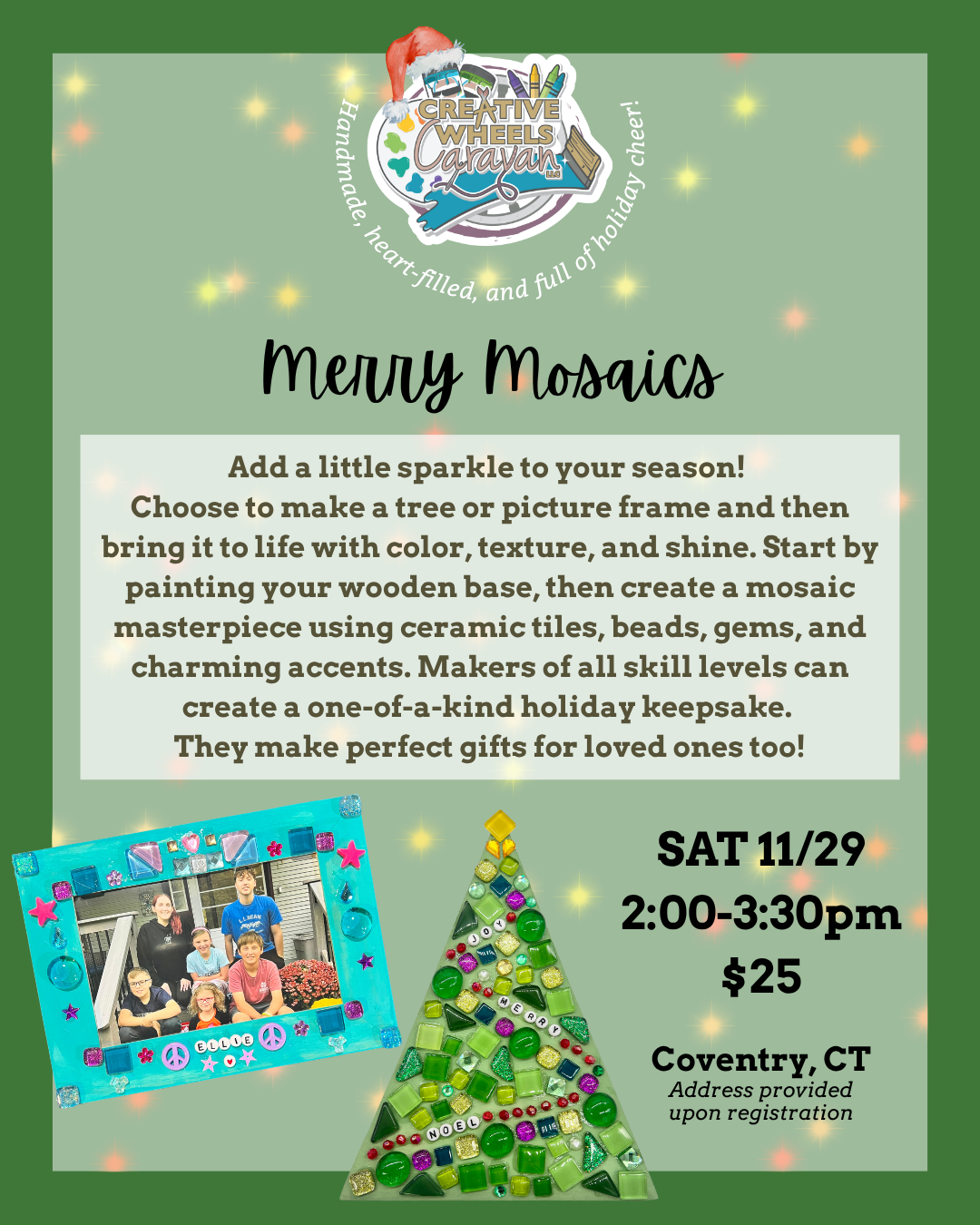 CWC: Holiday Workshops!