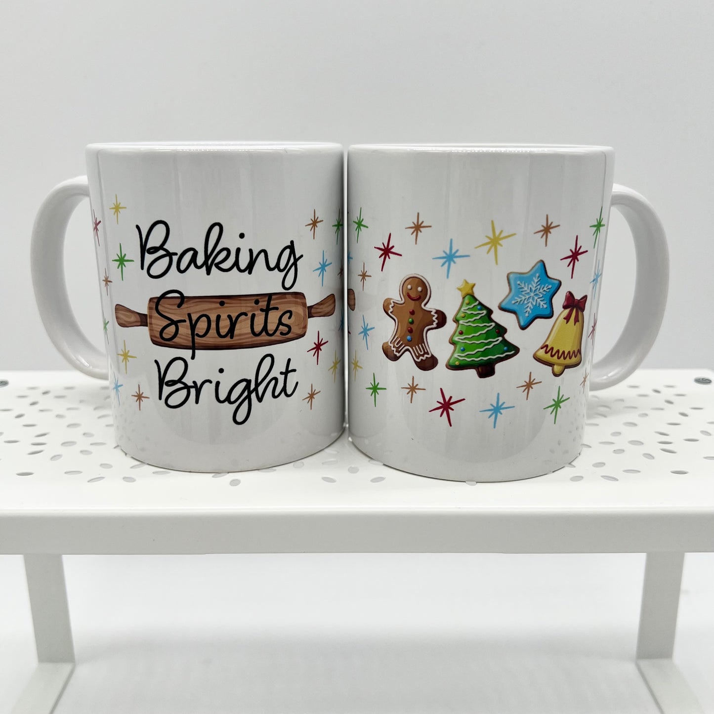 Festive Ceramic Mugs