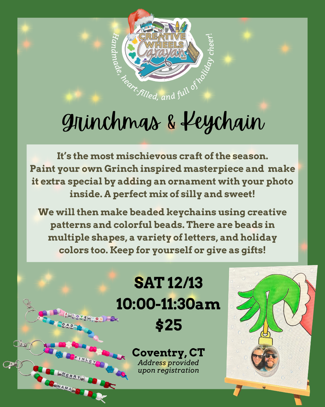 CWC: Holiday Workshops!