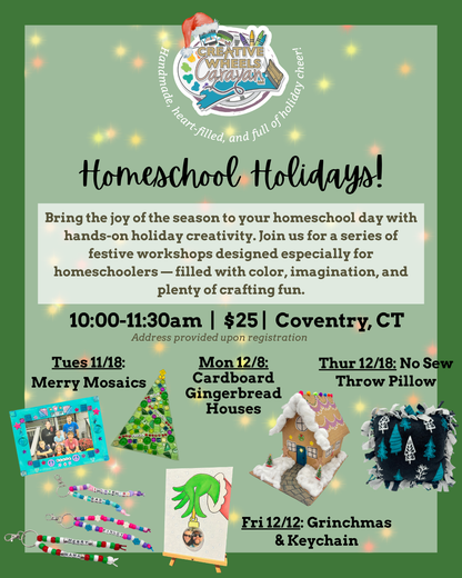 CWC: Holiday Workshops!